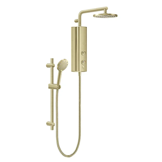 Aquas Aquamax Flex Manual Smart 9.5kw Electric Shower - Brushed Brass -  A000524