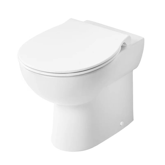 Armitage Shanks 410mm High Back to Wall Contour 21 Plus Toilet - Excluding  Seat - S0439HY
